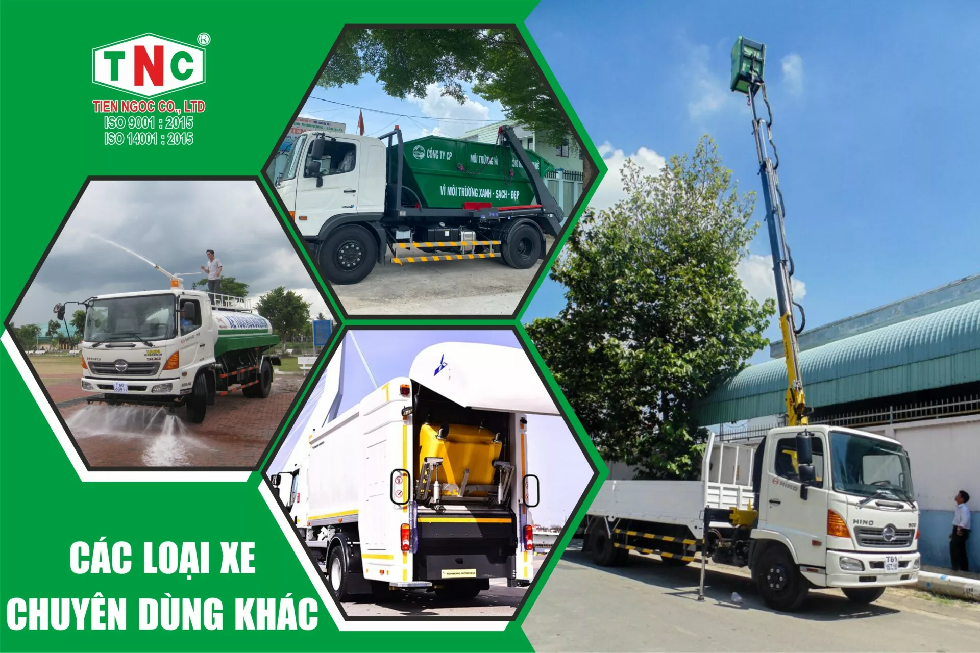 Các loại xe chuyên dùng khác